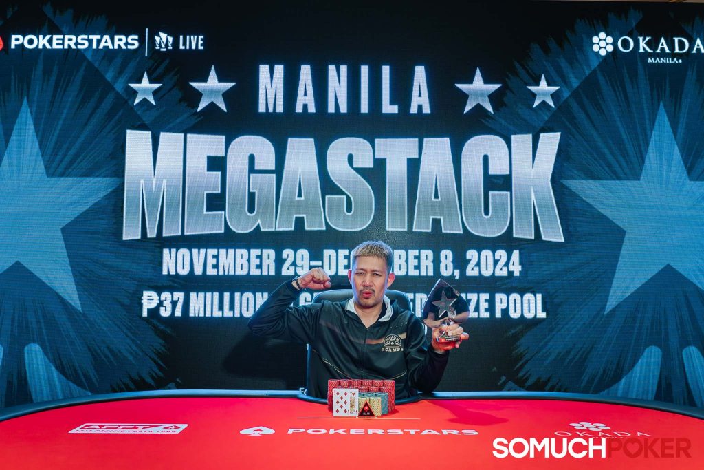 Richard Marquez wins Manila Megastack 20 Main Event
