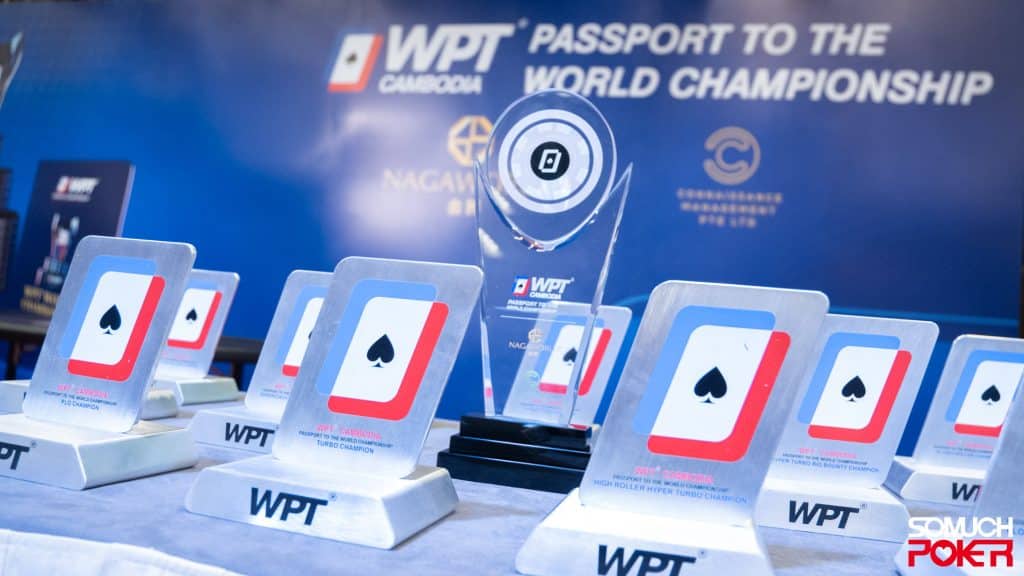 WPT Cambodia Trophies