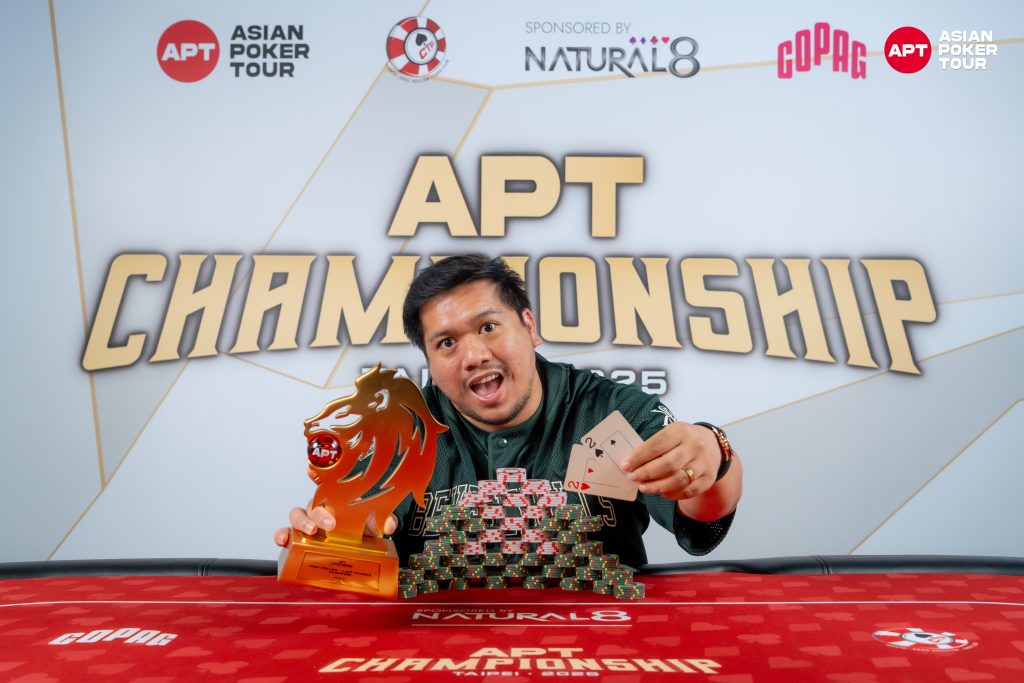 James Mendoza (photo courtesy of Asian Poker Tour)