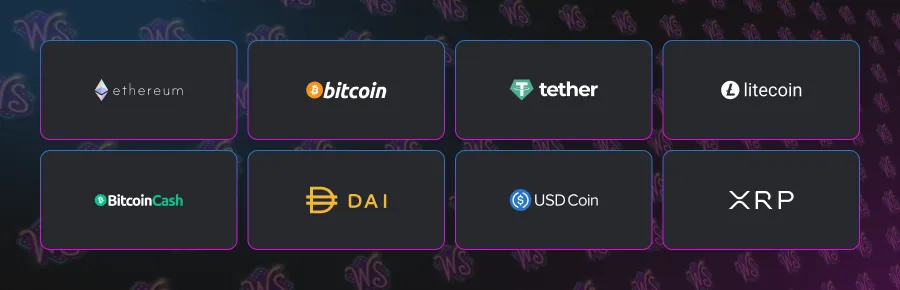 WinSpirit Casino Crypto Payments