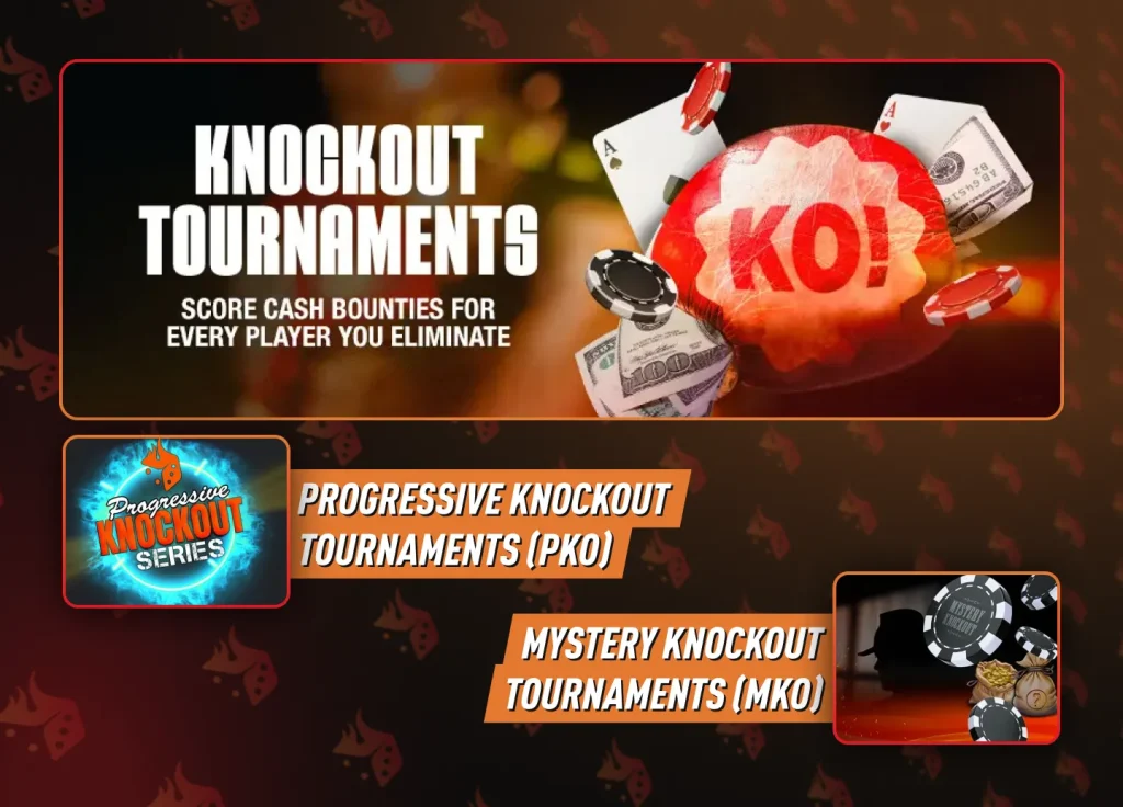 Knockout and Mystery Bounty Tournaments