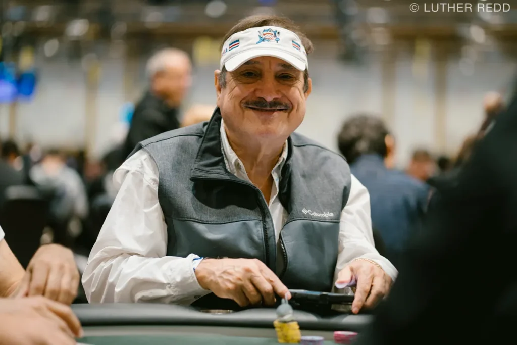 Humberto Brenes (photo credit: PokerNews photographer Luther Redd)