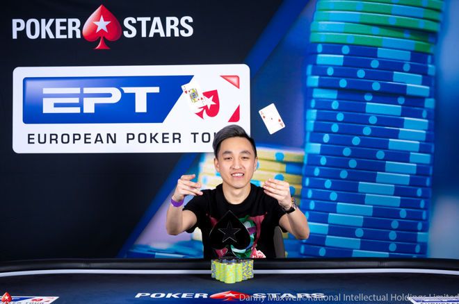 High Roller champion Chin Wei Lim – Photo by PokerStars