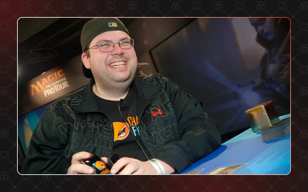 Eric Froehloch playing at a Magic: The Gathering Pro Tour event