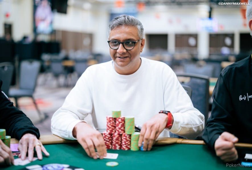 Ankit Ahuja – Photo by WSOP / Pokernews