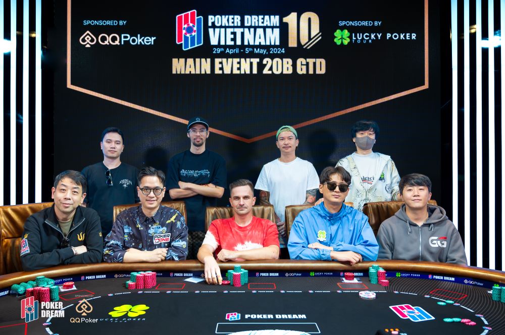 Final table – Photo by Poker Dream
