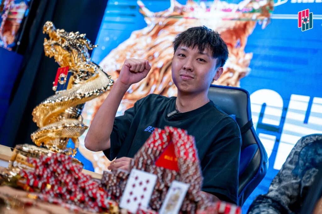 Daniel Lim Hung Chun won the Main Event (Photo Credit: Poker Dream)