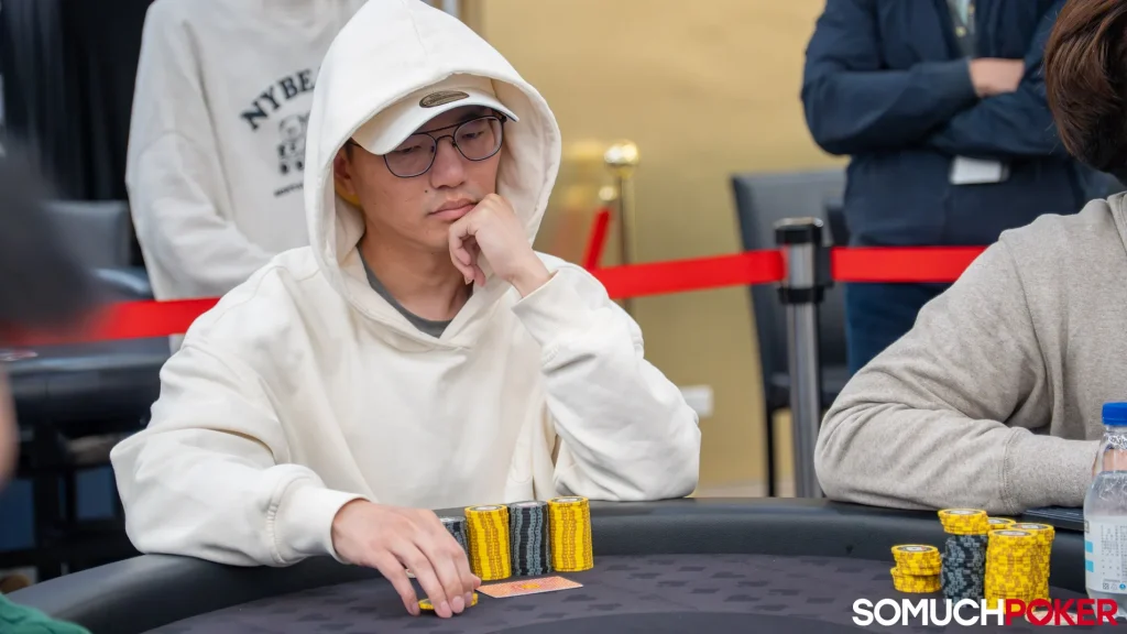 Zong Chi He at Players Series Main Event