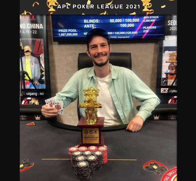 Andre Lettau. Credit: Asia Poker League