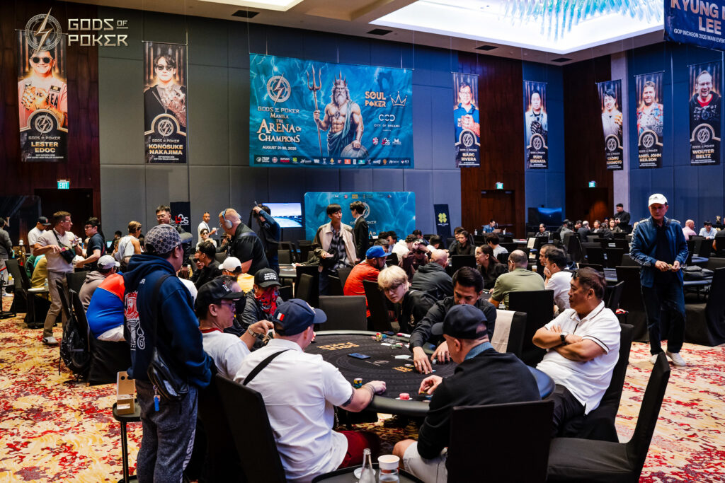 Players battle through Day 1 of the GOP Manila Opening Event