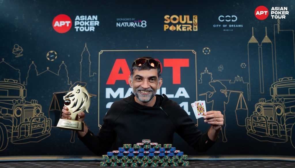Rishi Mehra (photo courtesy of Asian Poker Tour)
