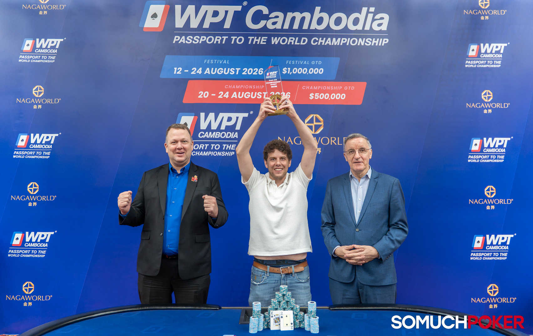 Ari Engel -  WPT Cambodia Passport to the World Championship Main Event champion
