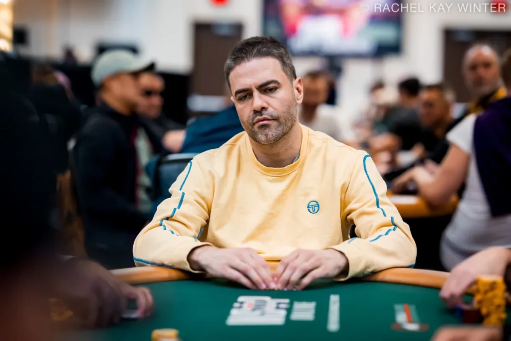 James Obst (photo credit: PokerNews photographer Rachel Kay Winter)