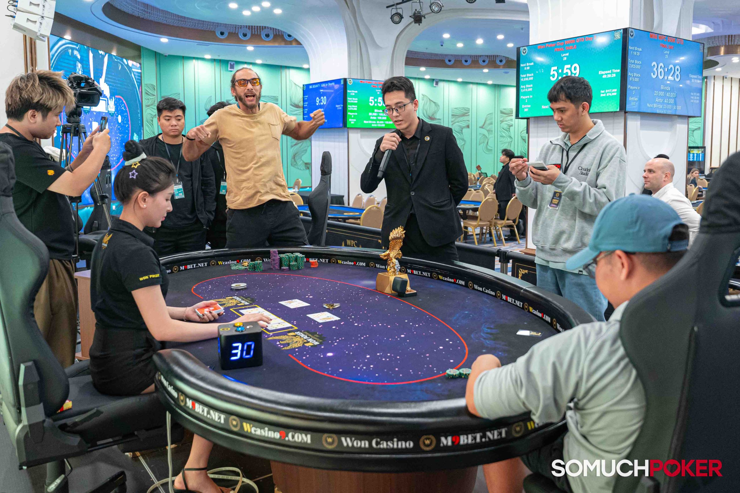Henri Hinds wins Won Poker Cup II Main Event