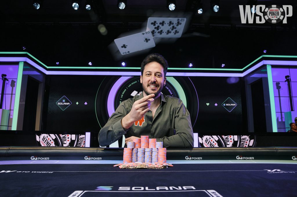 Adrian Mateos Beats Bryn Kenney for $4.3M to Claim Sixth WSOP Bracelet