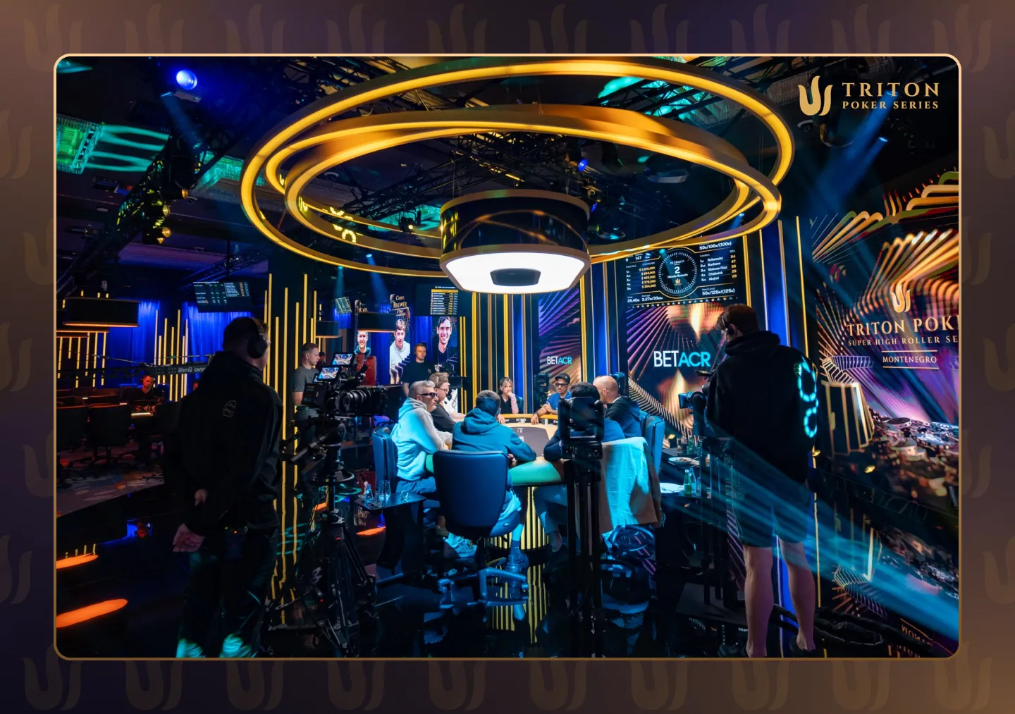 Triton High Roller Poker Series Stage