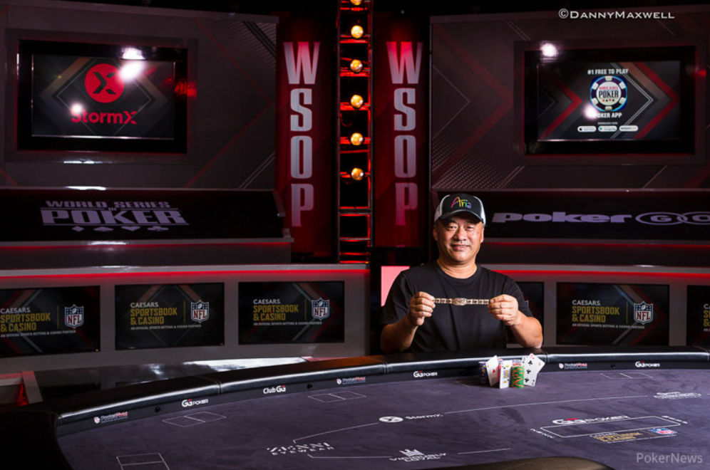 Tong Li – Photo credit WSOP / PokerNews – Danny Maxwell