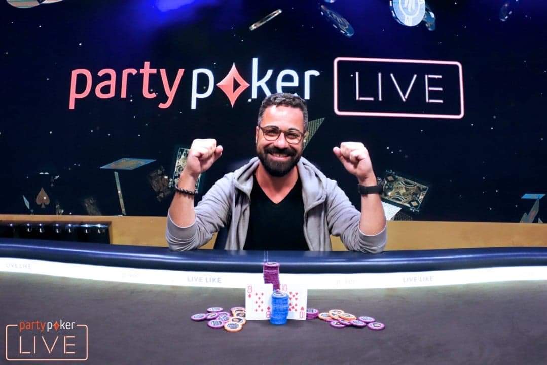 100K Super High Roller champion Orpen Kisacikoglu – Photo by partypoker LIVE
