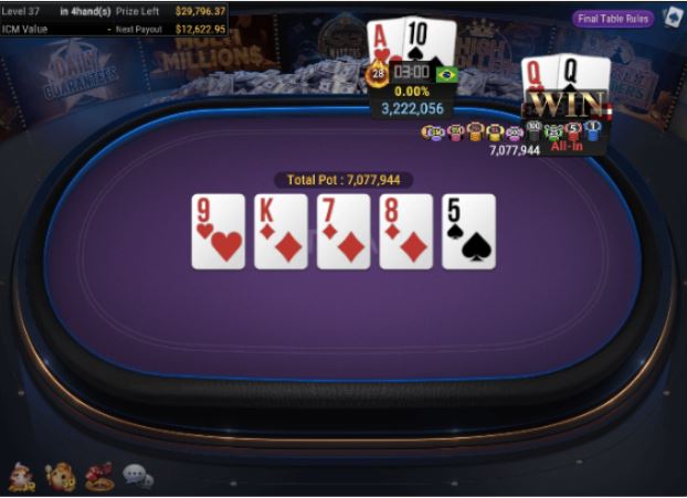 WSOP Side Event – $250 Super Turbo 6 Handed