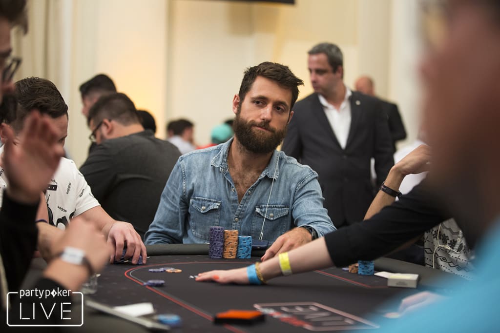 Guillaume Nolet. Credit: partypoker LIVE
