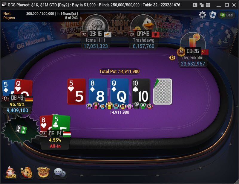 GGS Phased: $1K, $1M guaranteed