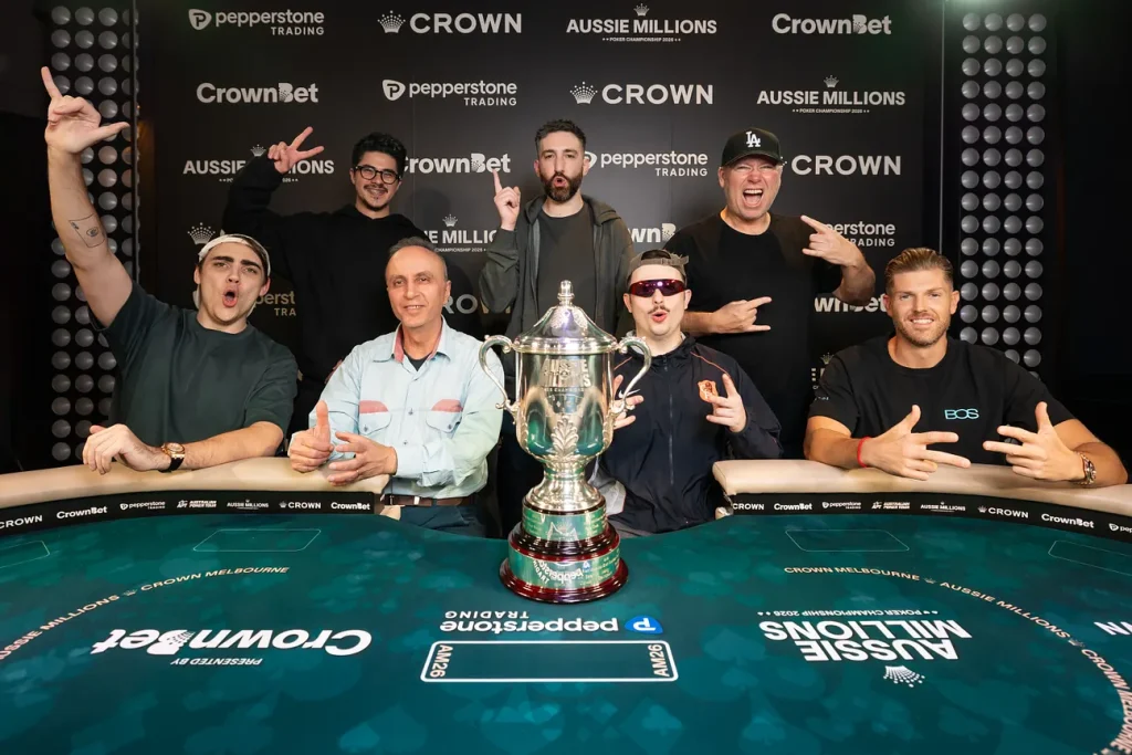 The Aussie Millions 2026 Main Event Final Table