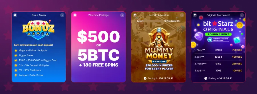 BitStarz – Top Games, Amazing Welcome Bonuses
