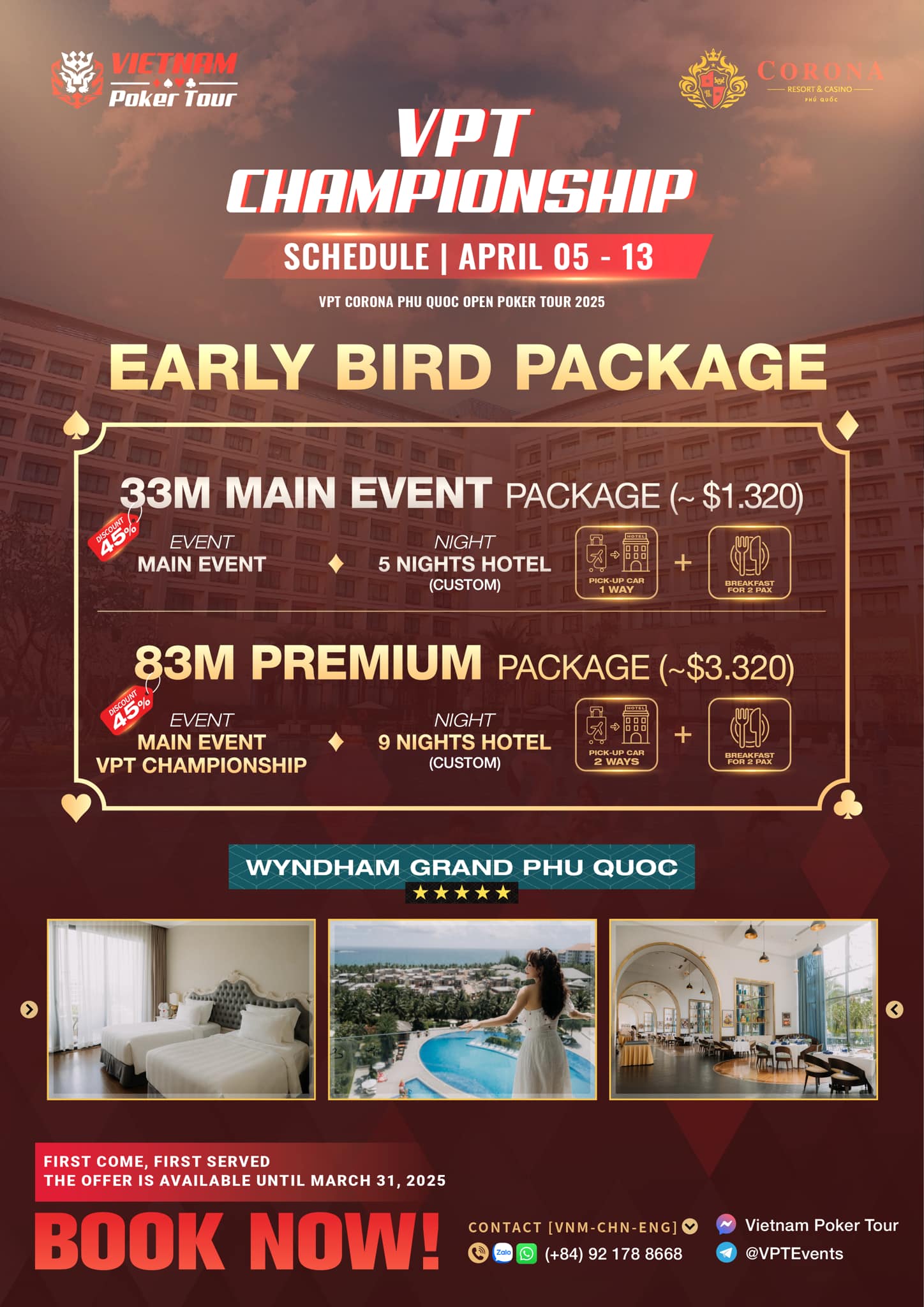VPT Championship Early Bird Package