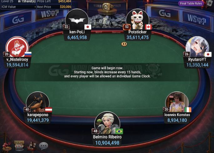 WSOP Super Circuit Online Series RING #15: $400 PLOSSUS final table