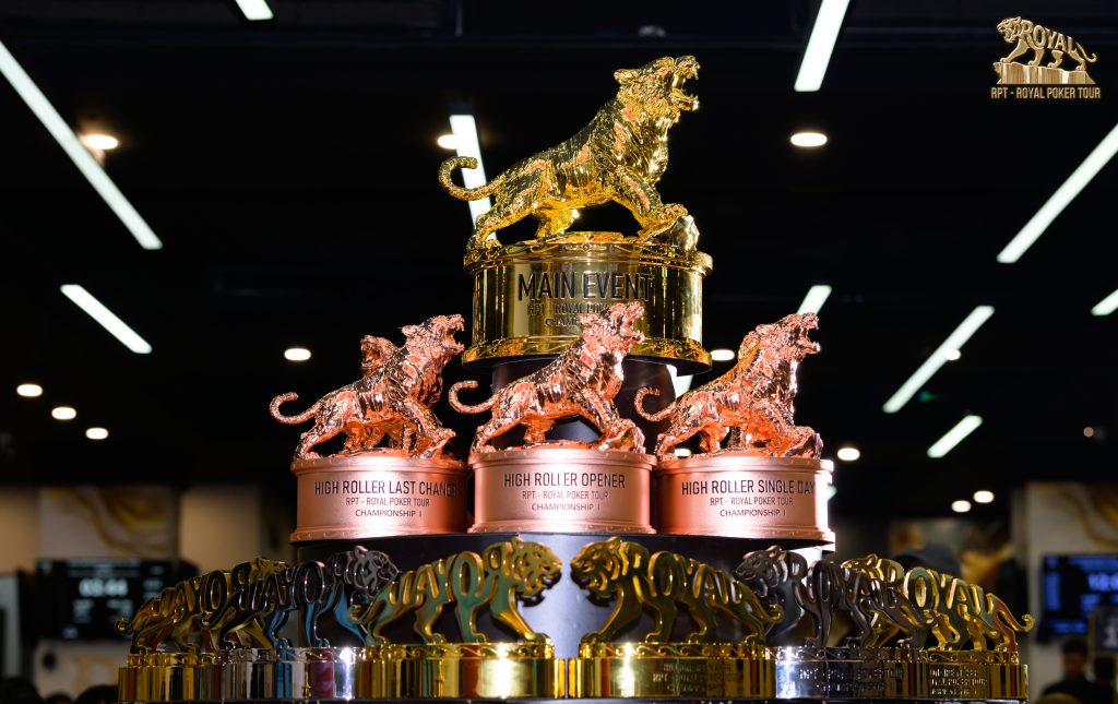 Royal Poker Club RPT Championship I Trophies