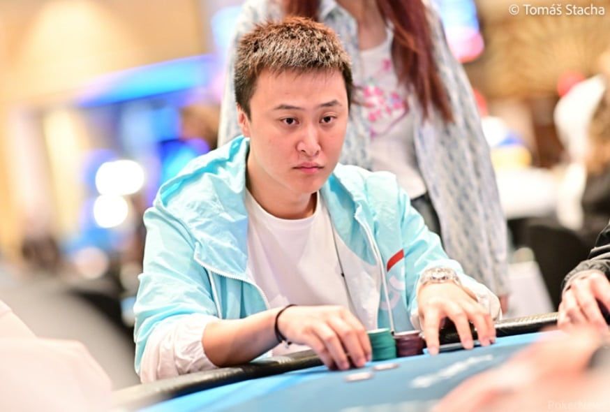 Biao Ding – Photo by WSOP / Pokernews
