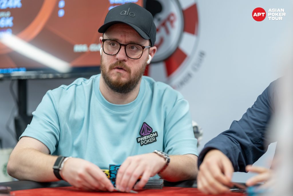 Matthew Ginn (photo courtesy of Asian Poker Tour)