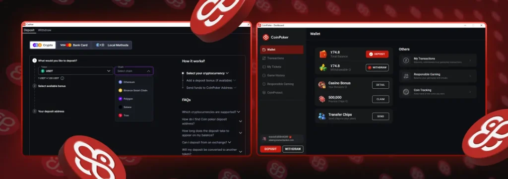 CoinPoker Wallet