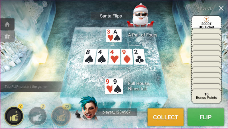 unibet santaflips 2020 1