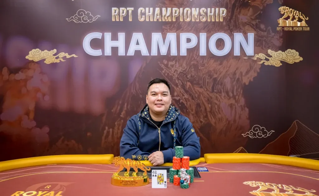 Thong Su Le (credit: Royal Poker Tour)