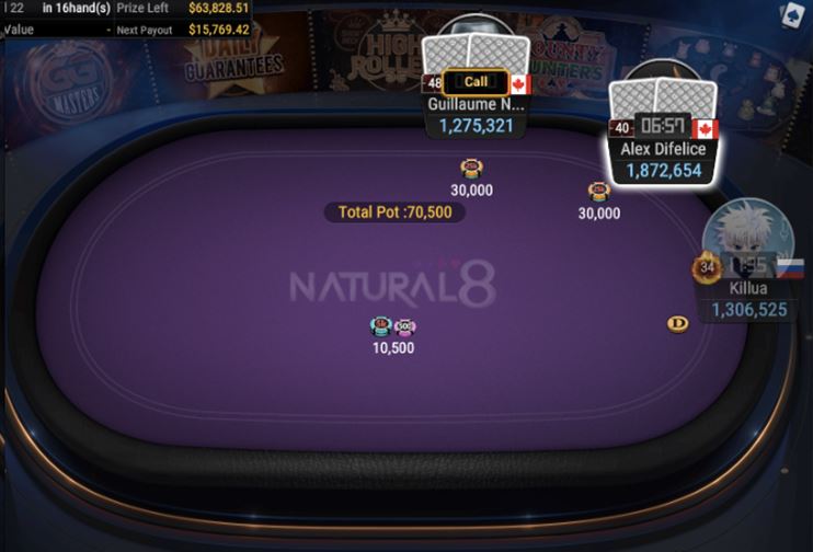 WSOP side event – $800 Marathon