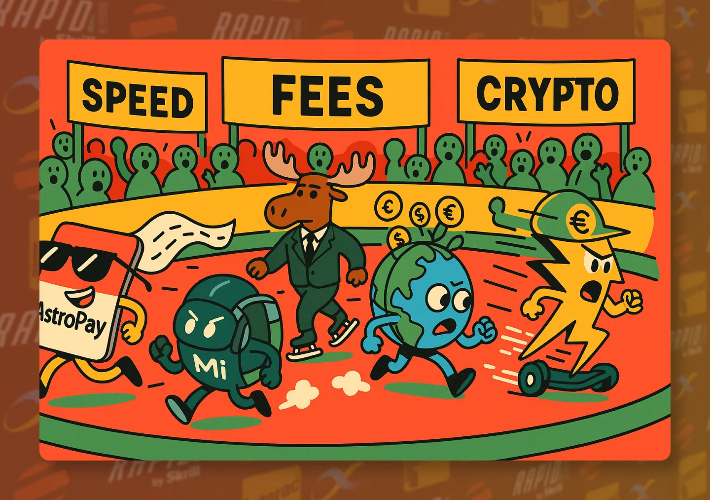 AstroPay, Interac, MiFinity, Jeton, Rapid Transfer