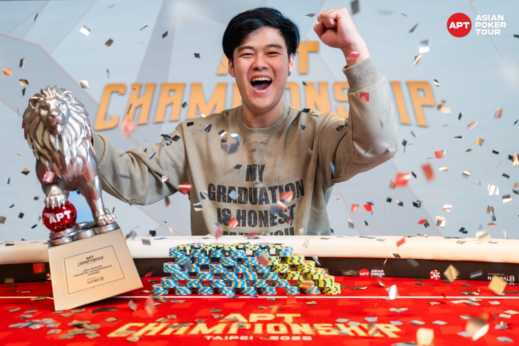 Bo Hsiang Wang (photo courtesy of Asian Poker Tour)