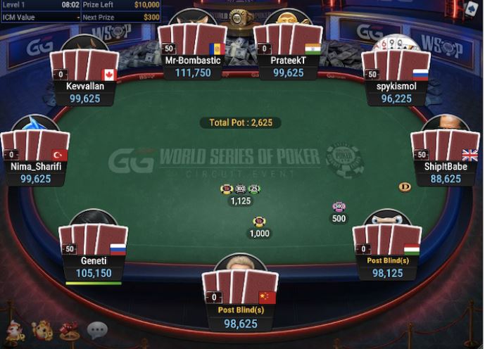 WSOP Super Circuit Online Series Cash Game Ring PLO final table