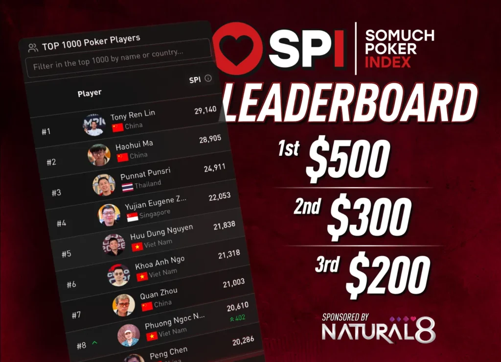 $1,000 SPI Leaderboard Prize Pool