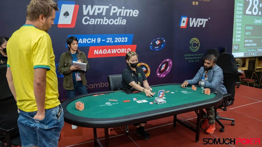 WPT Prime Cambodia: Main Event draws 1,011 total entries, 128 into Day 2; Rolands Norietis bags NLH 2-Day, closes in on Kiale Matthews in POF race