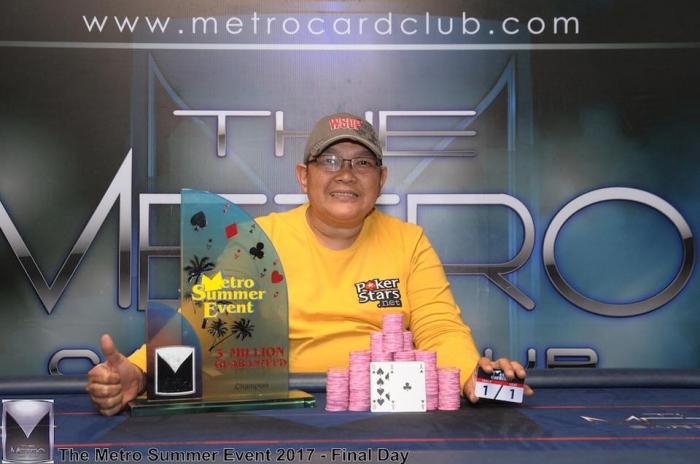 Mark Pagsuyuin tops the massive 1266 entries of the Metro Summer Event
