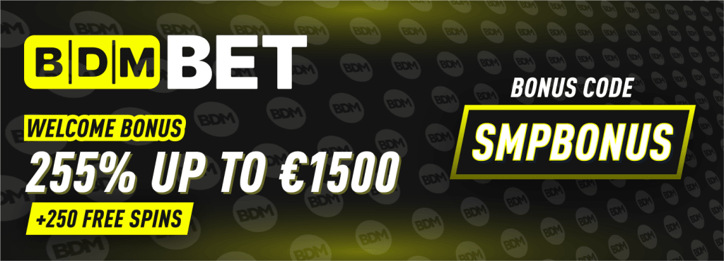 Best BDMbet Promo Code | Deposit Bonus 100% up to € 1,500 + 150 Free Spins