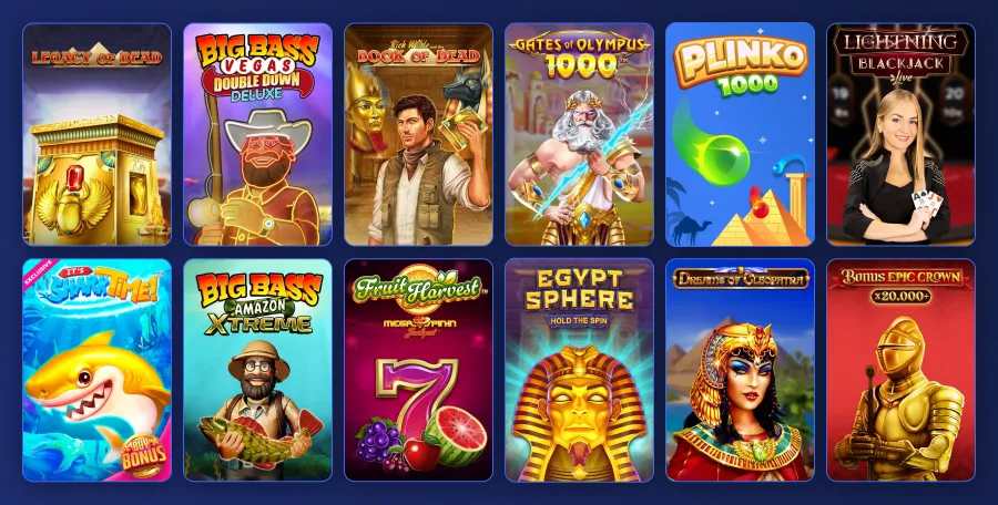 Boomerang Bet Game Selection