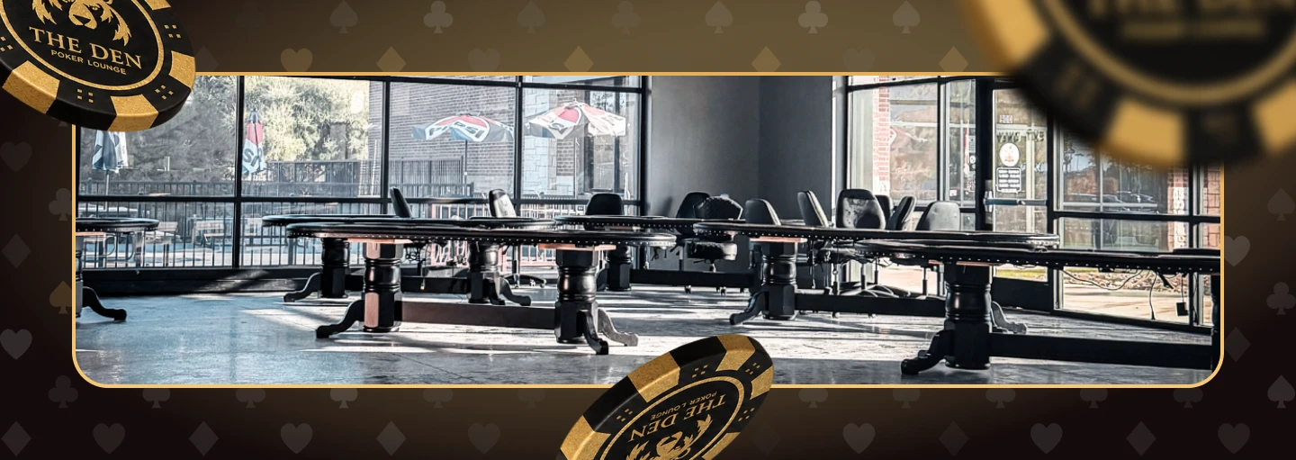 The Den Poker Lounge opens its doors with 15 tables and looks forward to welcoming players