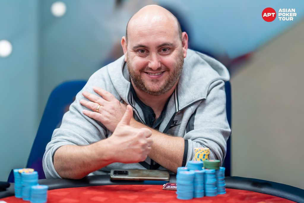 Mini Main Event Flight C Chip Leader Daniel Benor