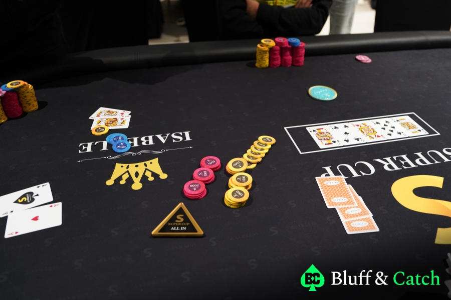 Aces cracked! - Photo by Bluff & Catch