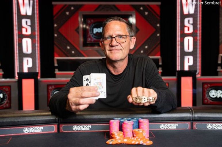 Christopher Moen – Photo by WSOP / Pokernews