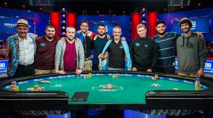 Main Event Final 9 - Photo WSOP