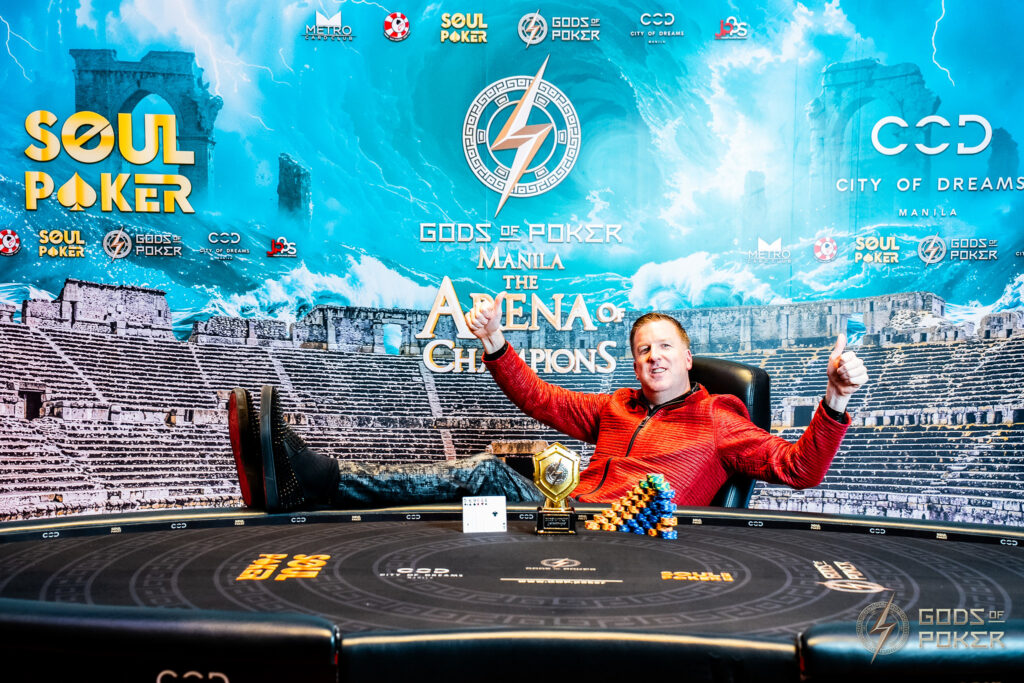 Martijn Gerrits took down his third trophy on Day 2